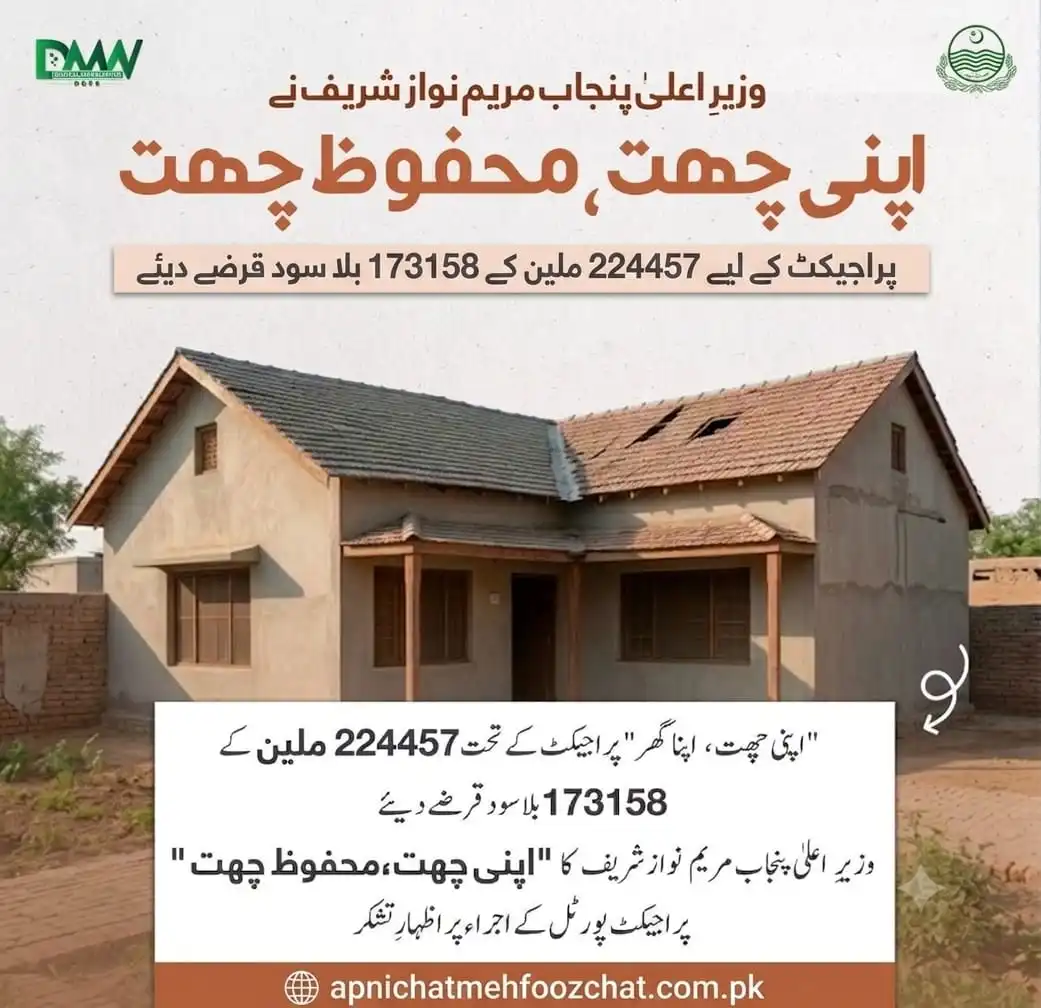 Government of Punjab housing registration portal input fields screen